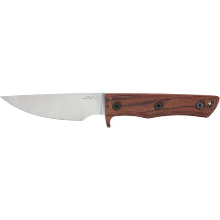 CASE CUTLERY Knife, Case Black Rush Smooth Hardwood Composite Fixed Blade 66661